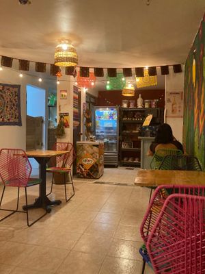 The setting at Madreselva in Bogota