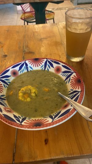 Sopa del día   at Madreselva in Bogota