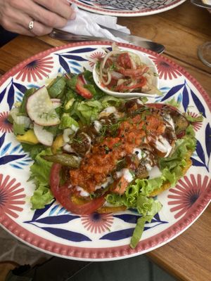 Patacones y cosas  at Madreselva in Bogota