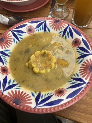 Sopa de maní   at Madreselva in Bogota