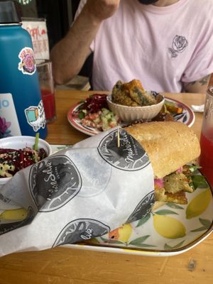 Sandwich menu del día  at Madreselva in Bogota