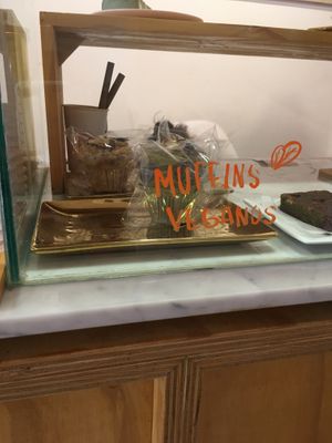 Vegan matcha muffins  at Matcha Point in Buenos Aires