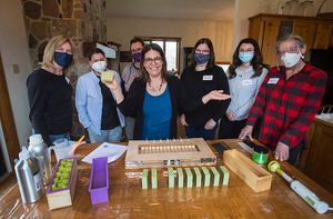 We offer soap making classes! at Gridley's Creatve Bath and Body in Lindsay