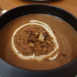 Velouté de châtaignes au café at Dis Leur in Bordeaux