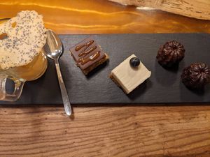 Dessert sampler at Dis Leur in Bordeaux