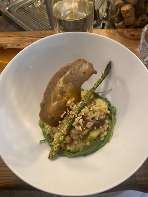 Risotto  at Dis Leur in Bordeaux