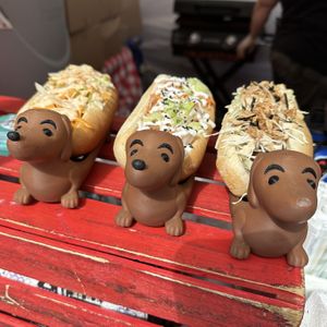 Hotdog Offerings at VegTO Fest 2025  at Sausage Party in Toronto