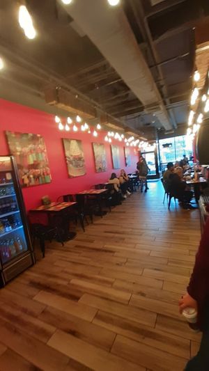 Inside at Amelia's Taqueria in Boston