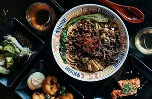 Vegan TanTanMen at Lonely Mouth in Newtown