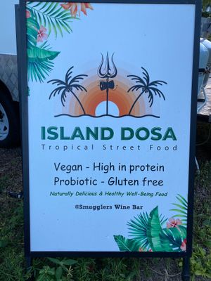 Tropical Street Food w/o the Street at Island Dosa in Nelly Bay