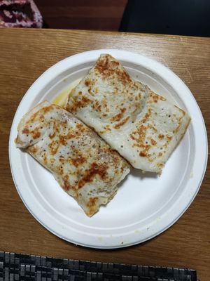 Desert dosas with banana at Island Dosa in Nelly Bay