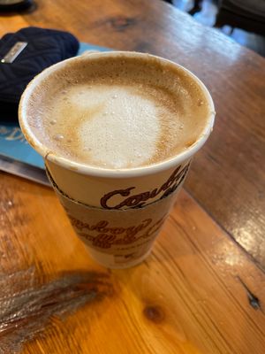 Latte with coconut milk at Cowboy Coffee in Jackson