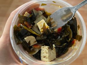 Wakame tofu salad  at Bio Company in Berlin