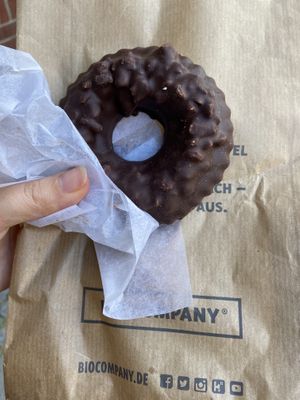 Vegan Nougat ring  at Bio Company in Berlin