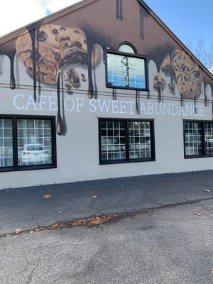 Even the building is classy at Annie O Loves in Charleston