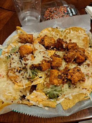 Nachos at Annie O Loves in Charleston