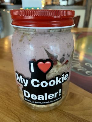 Chocolate Covered Strawberry Shortcake Jar  at Annie O Loves in Charleston