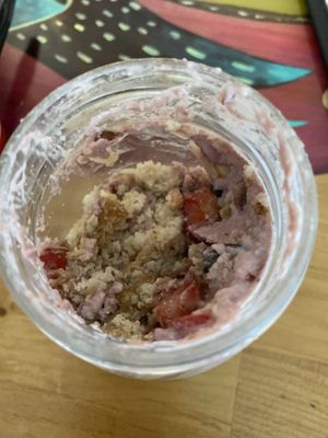 Chocolate Covered Strawberry Shortcake Jar  at Annie O Loves in Charleston