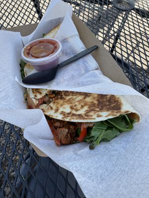   at Quesadilla Mobilla in Moab