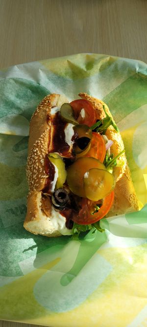 Plant based Teriyaki at Subway in Schlieren