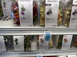 Vegan salad  at Mollie Stone's Markets in Larkspur