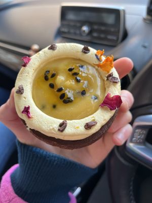   at Honeytrap Bakery in Glasgow