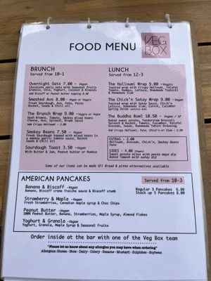   at Vegbox Cafe in Exeter