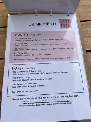   at Vegbox Cafe in Exeter