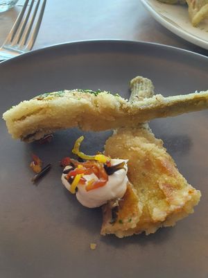 Sourish savory crispy ~ 8/3/21 at Artemis in Central Singapore