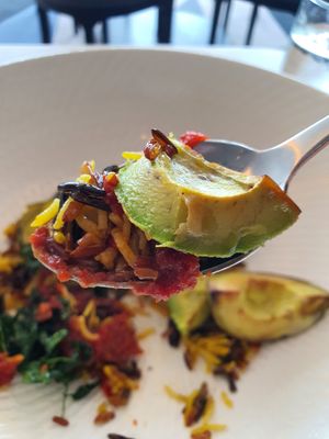 FRESH roasted avocado ~ 8/3/21 at Artemis in Central Singapore