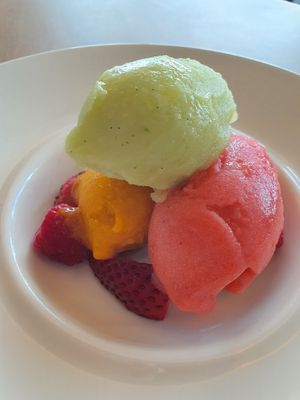 Trio of mixed Sorbets ~  8/3/21 at Artemis in Central Singapore