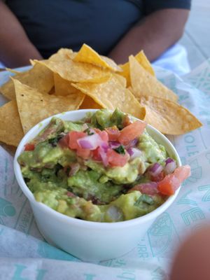 Chips and Guacamole at Tacotarian - Downtown LV in Las Vegas