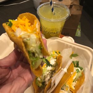 Dorado tacos! (Potatoes) - 99 cents on Wednesdays! at Tacotarian - Downtown LV in Las Vegas