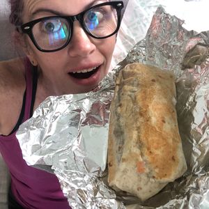 Breakfast burrito  at Tacotarian - Downtown LV in Las Vegas