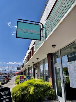 Cute sign! at Tacotarian - Downtown LV in Las Vegas