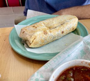 Bean and cheese burrito  at Tacotarian - Downtown LV in Las Vegas