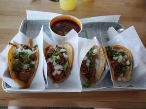 Birria Platter at Tacotarian - Downtown LV in Las Vegas