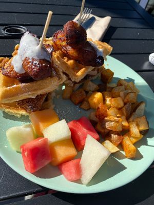 Chk'n N Waffles  at Tacotarian - Downtown LV in Las Vegas