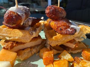 Chk'n N Waffles at Tacotarian - Downtown LV in Las Vegas