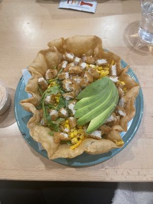 Chicken salad!   at Tacotarian - Downtown LV in Las Vegas