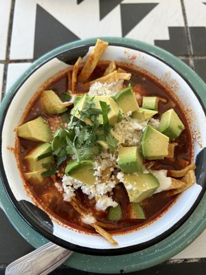 Tortilla soup   at Tacotarian - Downtown LV in Las Vegas