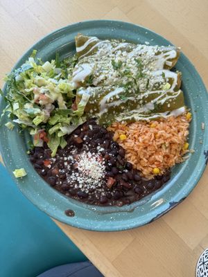 Enchiladas   at Tacotarian - Downtown LV in Las Vegas