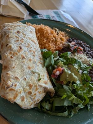 Cali burrito at Tacotarian - Downtown LV in Las Vegas