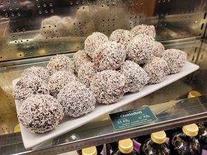 Chocolate balls at Steinbrenner & Nyberg in Gothenburg