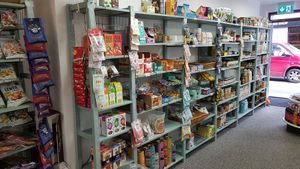 Inside at Iwtopia Deli in Aberystwyth