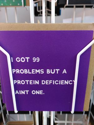 Example of one of their cards - please support by buying one! (December 2022) at Iwtopia Deli in Aberystwyth