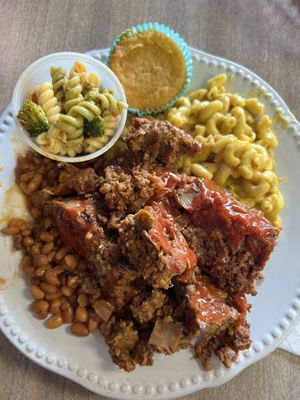 Ribs plate   at Sunshine Vegan Eats in Buffalo