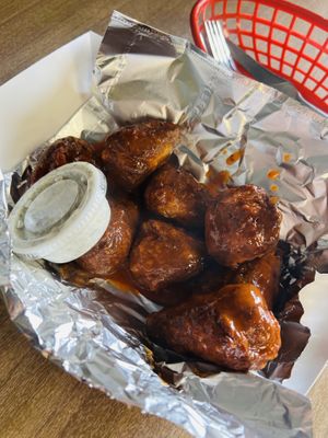 Wings  at Sunshine Vegan Eats in Buffalo