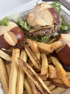 Royal impossible sliders  at Sunshine Vegan Eats in Buffalo