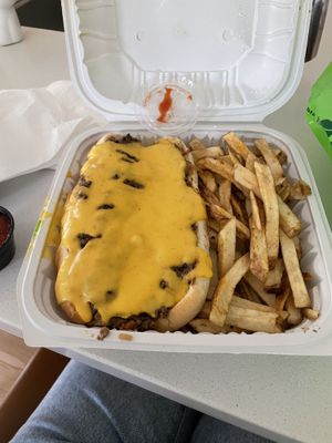 Impossible Niyah-Vegan Steak Hoagie  at Sunshine Vegan Eats in Buffalo